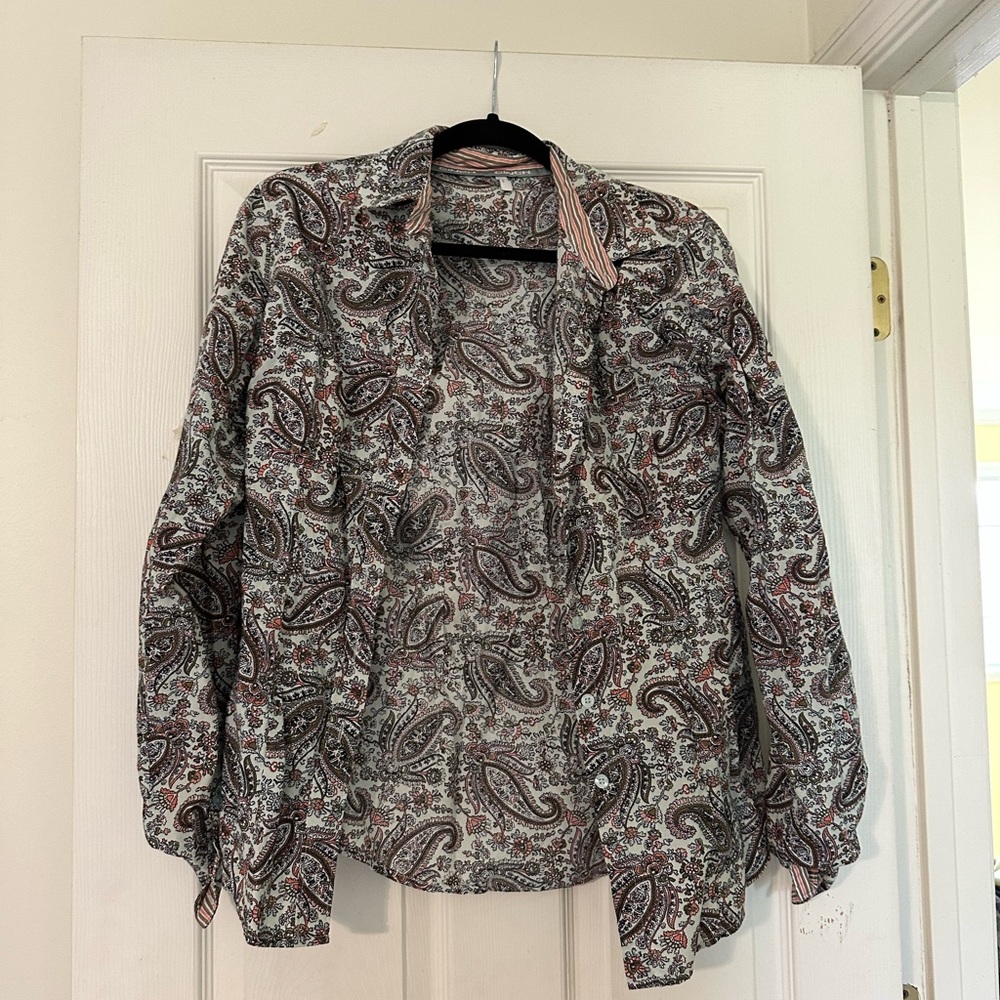 Paisley Cinch shirt